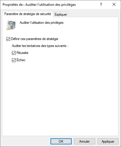 MMCGPO NEWOBJECT O WINDOWS AUDIT STRATEGIE DAUDIT UTILISATION DES PRIVILEGES SETTINGS.png