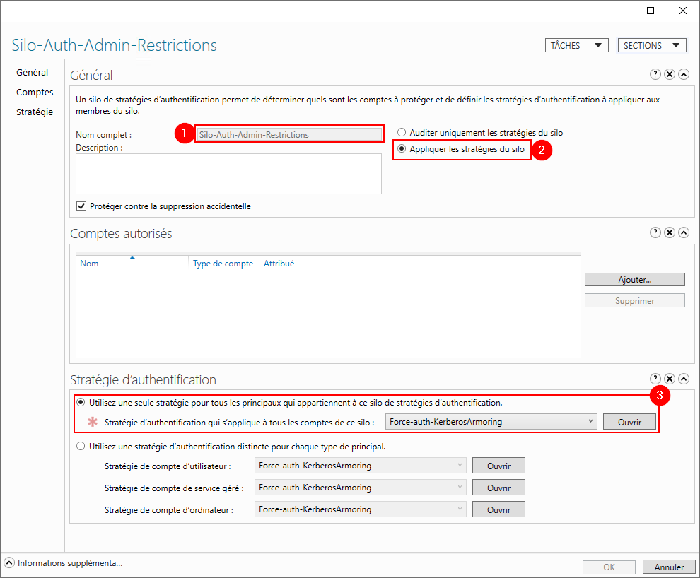 CAAD AUTHENTIFICATION POLICY SILOS SILO-AUTH-ADMIN-RESTRICTIONS SETTINGS.png