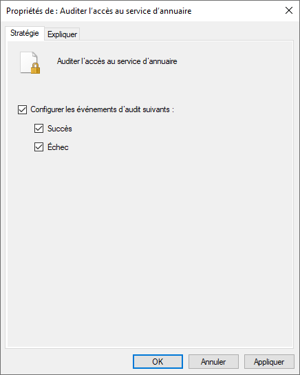 MMCGPO NEWOBJECT O WINDOWS AUDIT AVANCEE ACCES DS ACCES ANNUAIRE SETTINGS.png